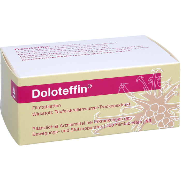 Doloteffin Filmtabletten bei Erkrankungen des Bewegungs- und Stützapparates, 100 pcs. Tablets