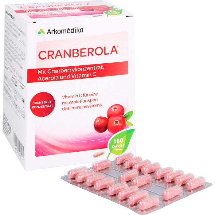 CRANBEROLA Kapseln, 180 pc Capsules