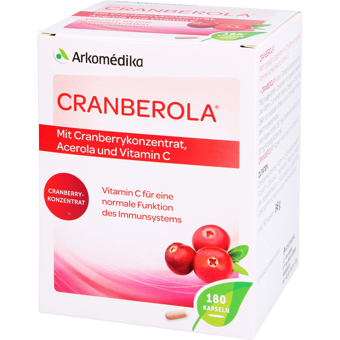 CRANBEROLA Kapseln, 180 pcs. Capsules