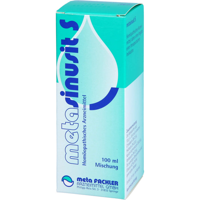 metasinusit S Tropfen, 100 ml MIS