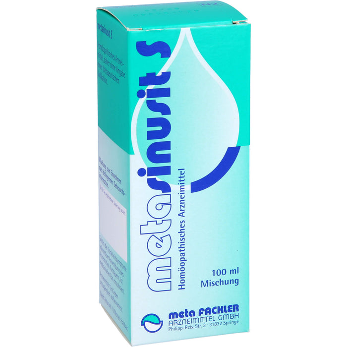 metasinusit S Tropfen, 100 ml MIS