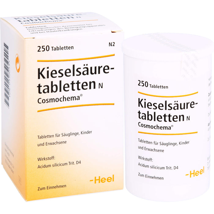 Kieselsäuretabletten N Cosmochema, 250 St TAB