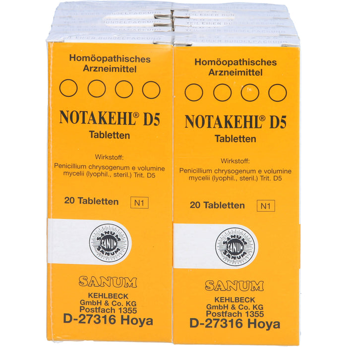 NOTAKEHL D5 Tabletten, 200 pcs. Tablets