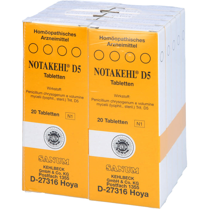 NOTAKEHL D5 Tabletten, 200 pcs. Tablets