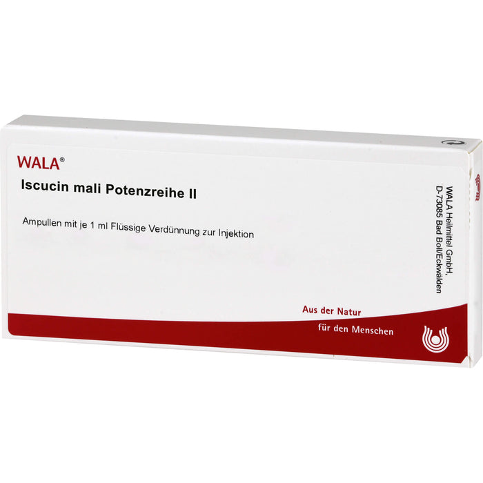 WALA Iscucin Mali Potenzreihe II, 10 pcs. Ampoules