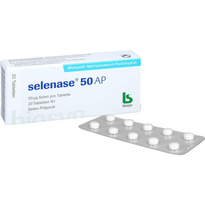 selenase 50 AP, 20 St TAB