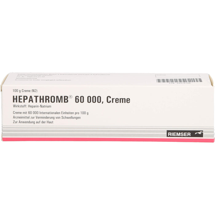 Hepathromb 60 000, Creme, 100 g Cream