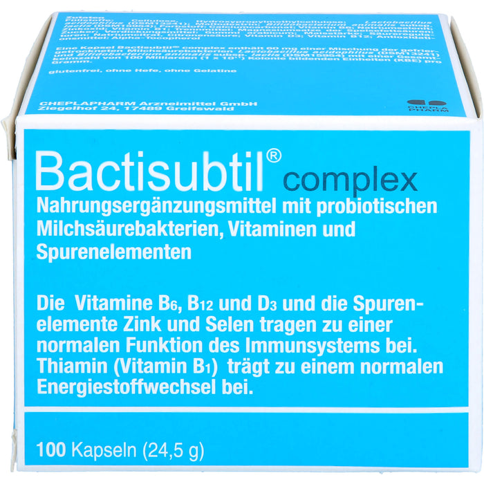 Bactisubtil Complex Kapseln, 100 St KAP