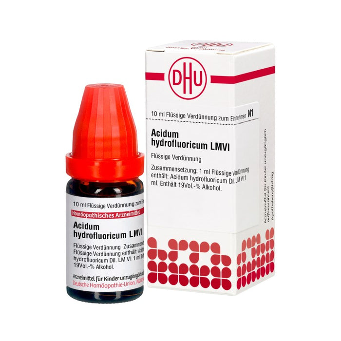 DHU Acidum hydrofluoricum LM VI Dilution, 10 ml Lösung