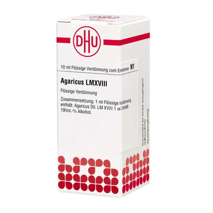 Agaricus LM XVIII DHU Dilution, 10 ml Lösung