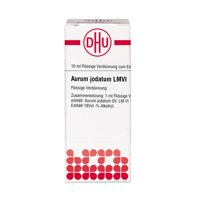 Aurum jodatum LM VI DHU Dilution, 10 ml Lösung