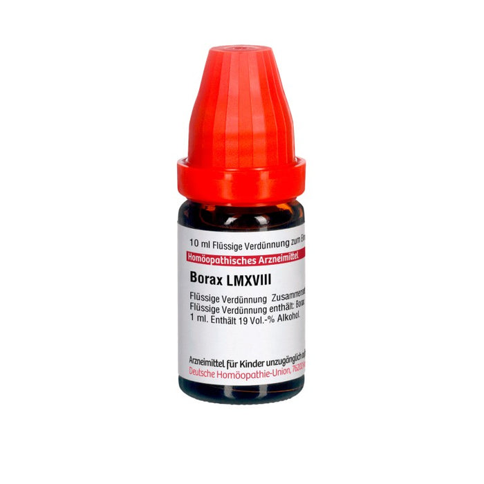 Borax LM XVIII DHU Dilution, 10 ml Lösung