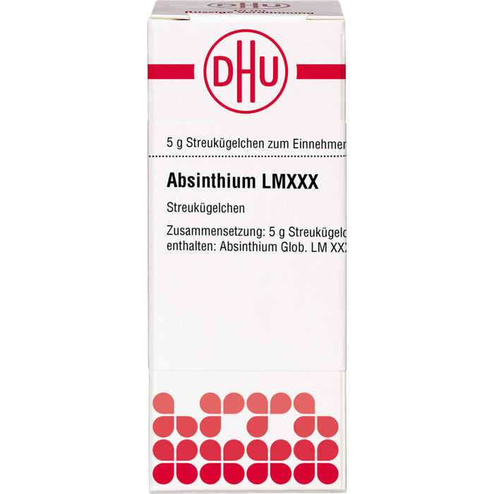 DHU Absinthium LM XXX Streukügelchen, 5 g Globuli