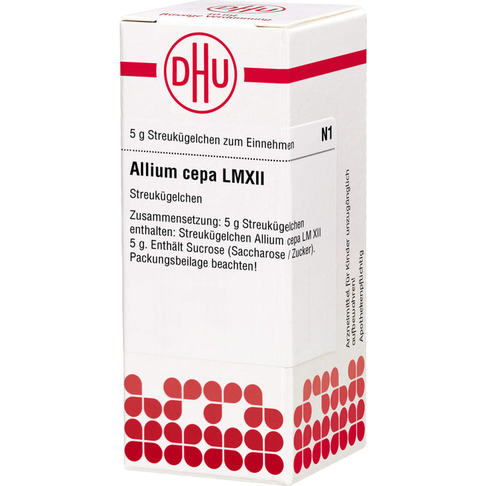 DHU Allium cepa LM XII Streukügelchen, 5 g Globules