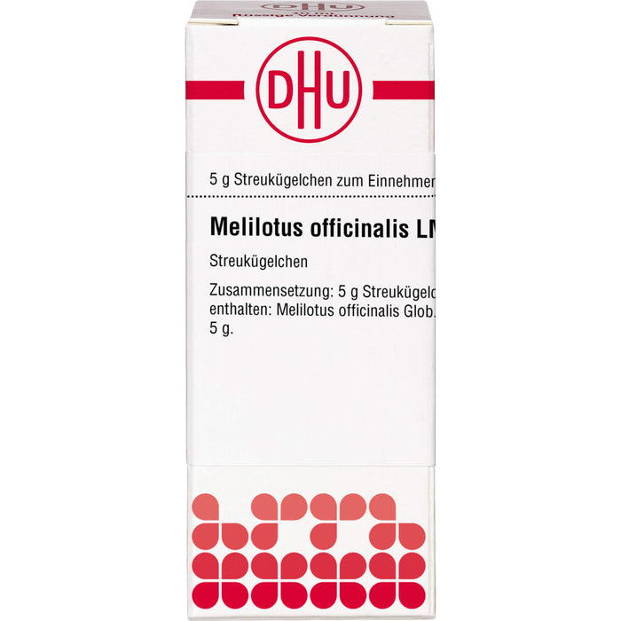 DHU Melilotus officinalis LM XXX Streukügelchen, 5 g Globules