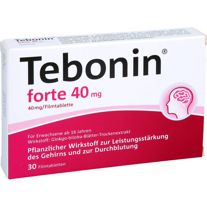 Tebonin forte 40 mg Tabletten, 30 St. Tabletten