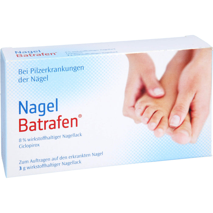 Nagel Batrafen 8% wirkstoffhaltiger Nagellack bei Pilzerkrankungen der Nägel, 3 g Lösung