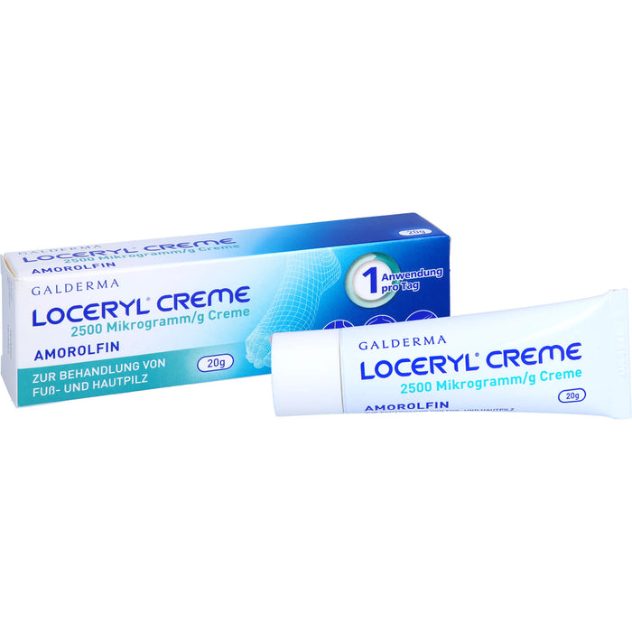 Loceryl Creme bei Fuß- und Hautpilz, 20 g Crème