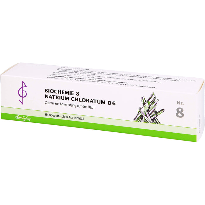 Bpmbastus Biochemie 8 Natrium chloratum D6 Creme, 100 ml Crème