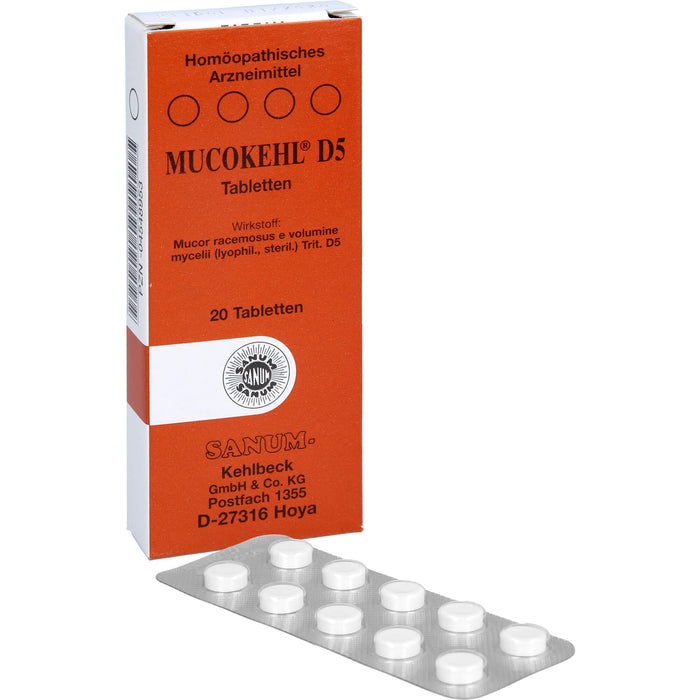 MUCOKEHL D5 Tabletten, 20 pcs. Tablets