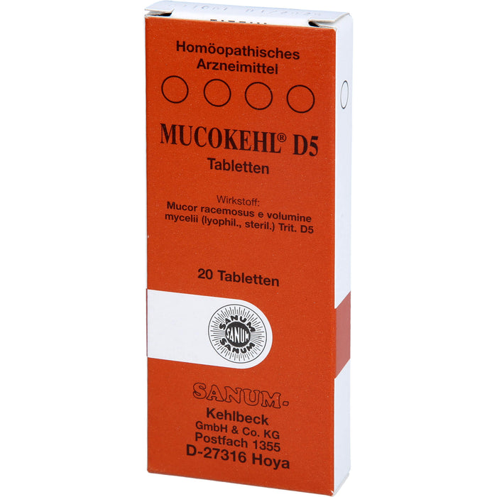 MUCOKEHL D5 Tabletten, 20 pcs. Tablets