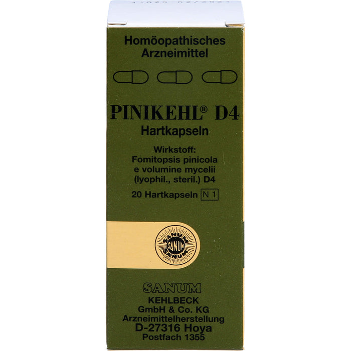 PINIKEHL D4 Hartkapseln, 20 pc Capsules