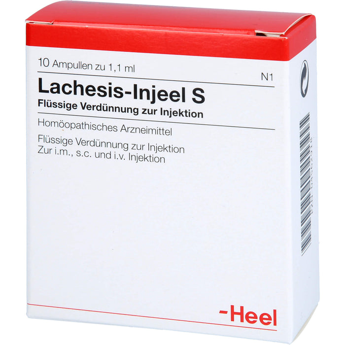 Lachesis-Injeel S Inj.-Lsg., 10 St AMP