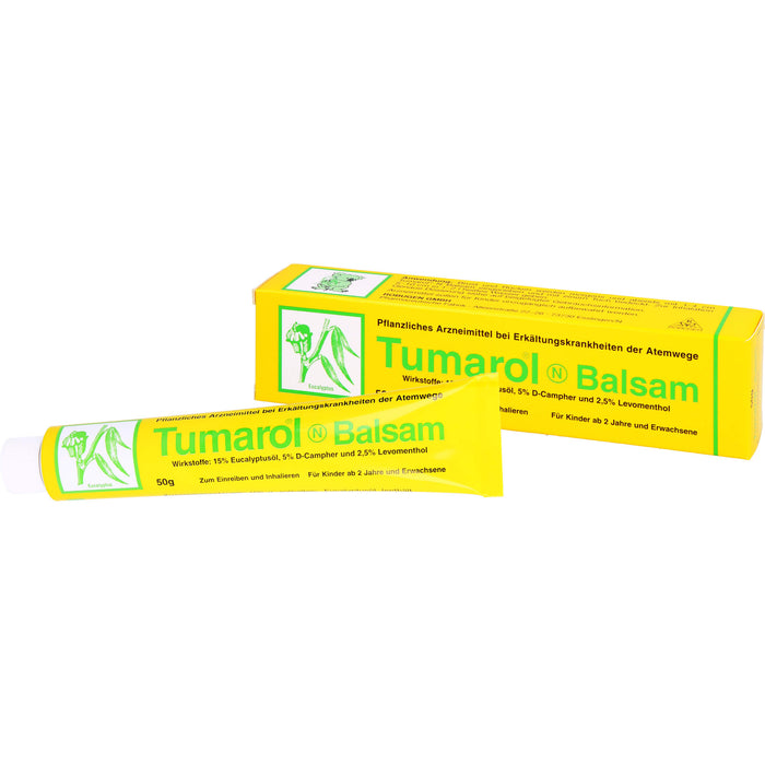 Tumarol N Balsam bei Erkältungskrankheiten der Atemwege, 50 g Creme