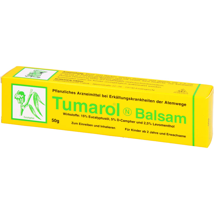 Tumarol N Balsam bei Erkältungskrankheiten der Atemwege, 50 g Cream