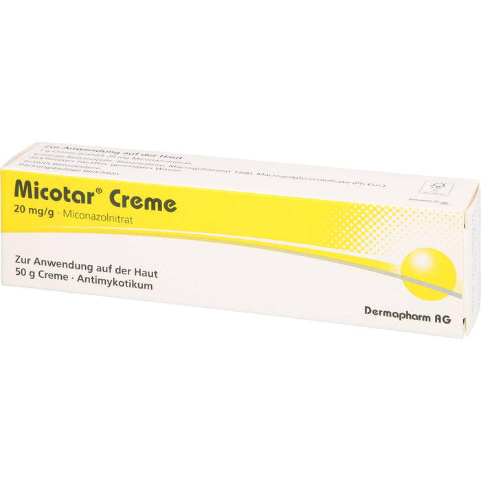 Micotar Creme Antimykotikum, 50 g Crème