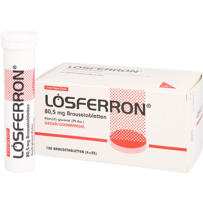 Lösferron Brausetbl., 100 St. Tabletten