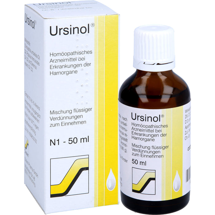 Ursinol Mischung flüssiger Verdünnungen zum Einnehmen, 50 ml Lösung