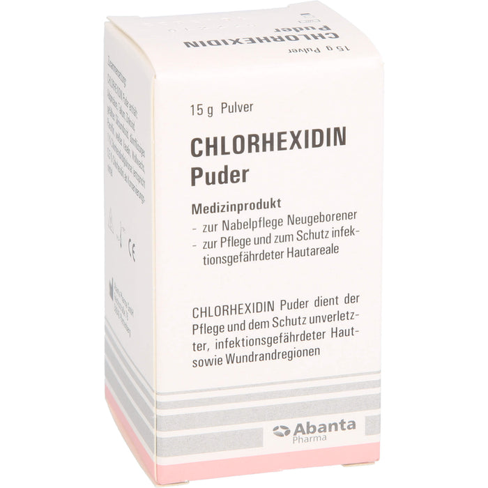 Abanta Pharma Chlorhexidin Puder, 15 g Poudre