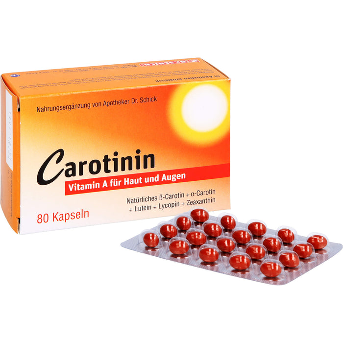 Carotinin Kapseln, 80 St. Kapseln