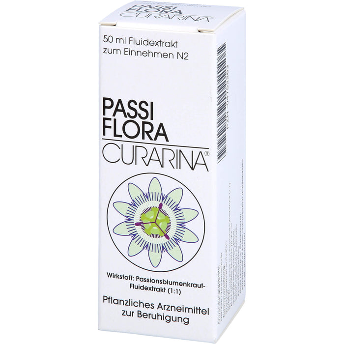 PASSIFLORA CURARINA Fluidextrakt zur Beruhigung, 50 ml Lösung