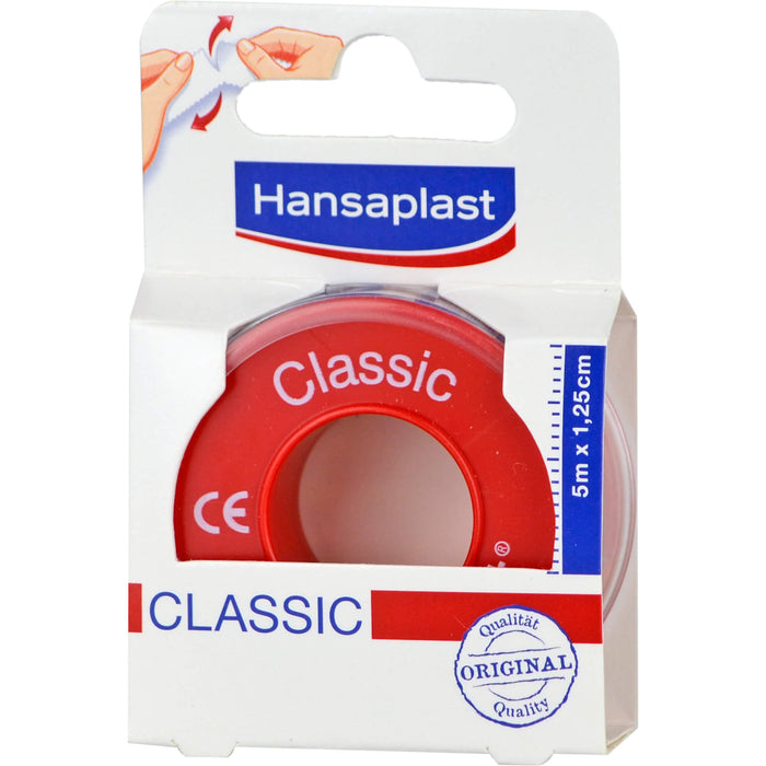 Hansaplast Classic Fixierpflaster 5 m x 1,25 cm, 1 pcs. Patch