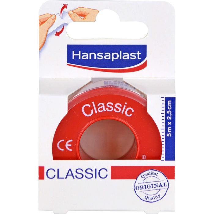 Hansaplast Classic Fixierpflaster 5 m x 2,5 cm, 1 pcs. Patch