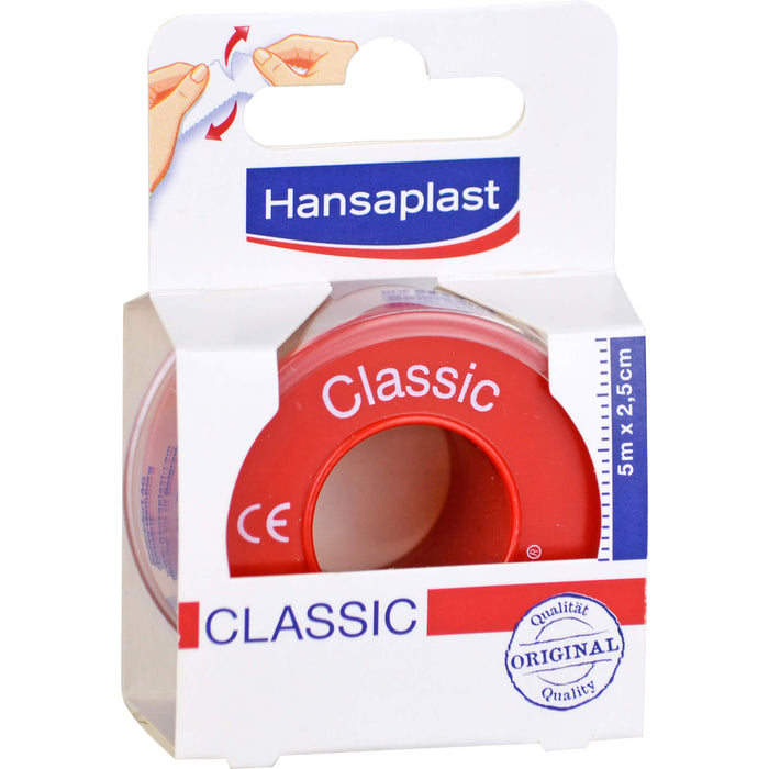 Hansaplast Classic Fixierpflaster 5 m x 2,5 cm, 1 pcs. Patch
