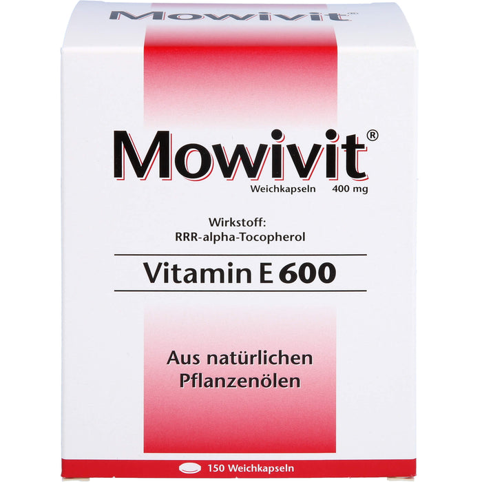 Mowivit Vitamin E 600, Weichkapsel, 150 St KAP