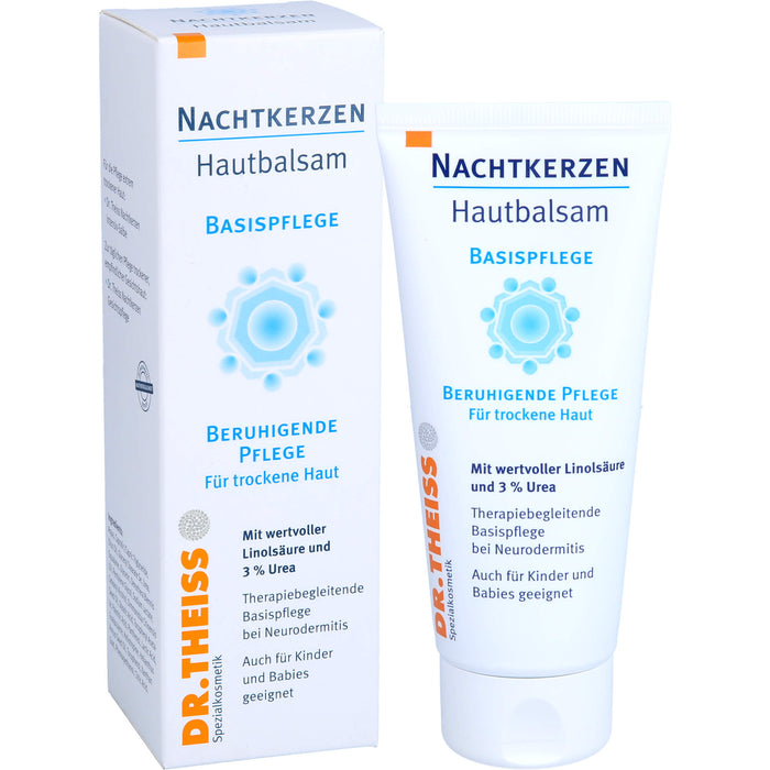 DR.THEISS Nachtkerzen Hautbalsam beruhigende Pflege für trockene Haut, 100 ml Crème