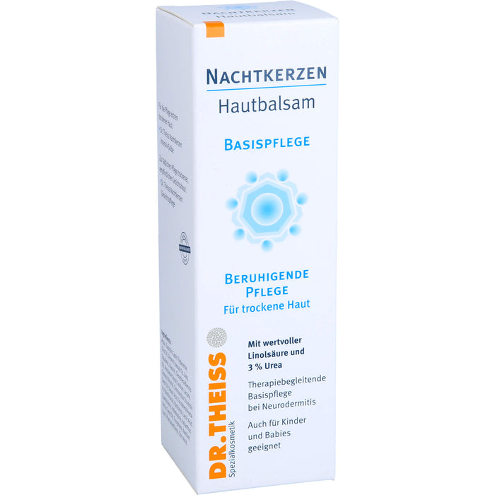 DR.THEISS Nachtkerzen Hautbalsam beruhigende Pflege für trockene Haut, 100 ml Cream