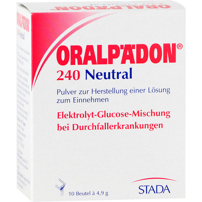 Oralpädon 240 Neutral Pulver, 10 St. Beutel