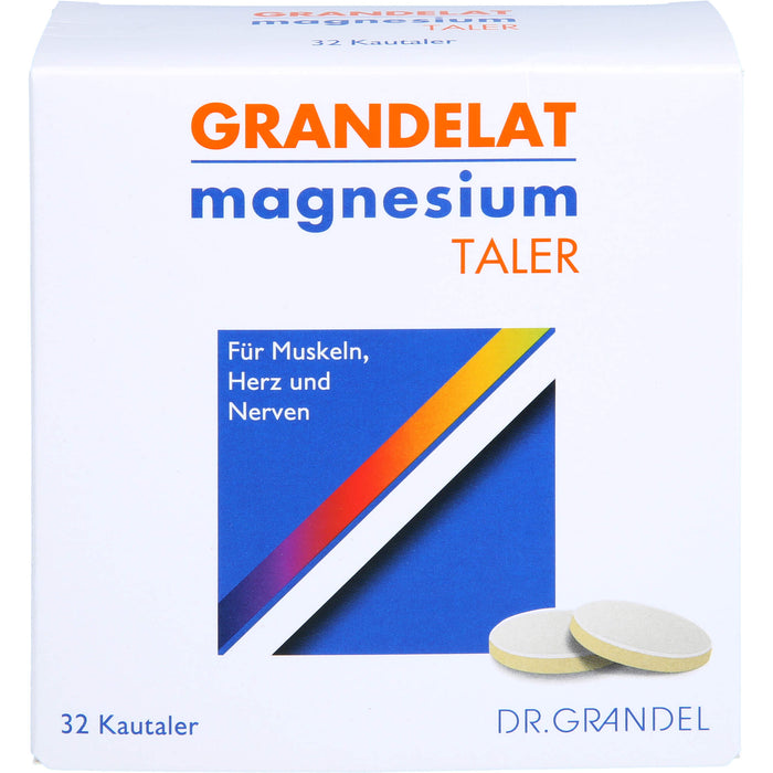 GRANDELAT Magnesium Taler 300 mg, 32 pc Tablettes