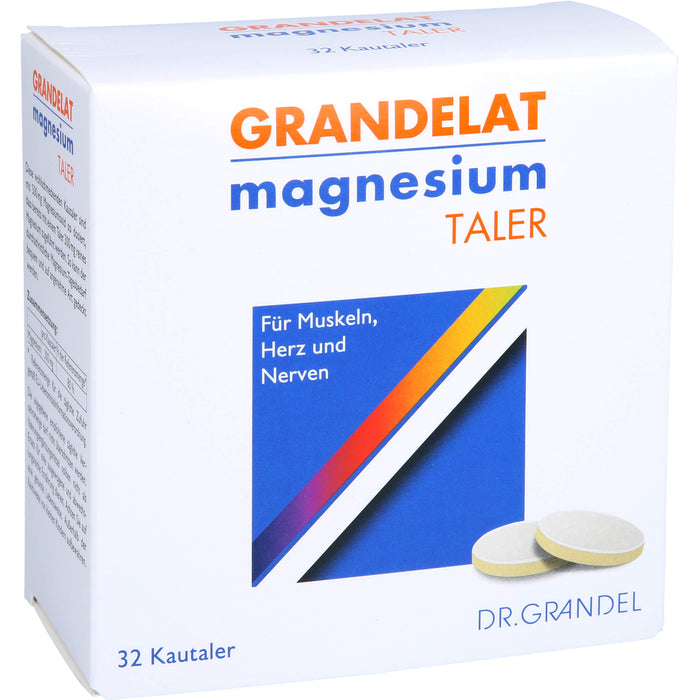 GRANDELAT Magnesium Taler 300 mg, 32 pc Tablettes