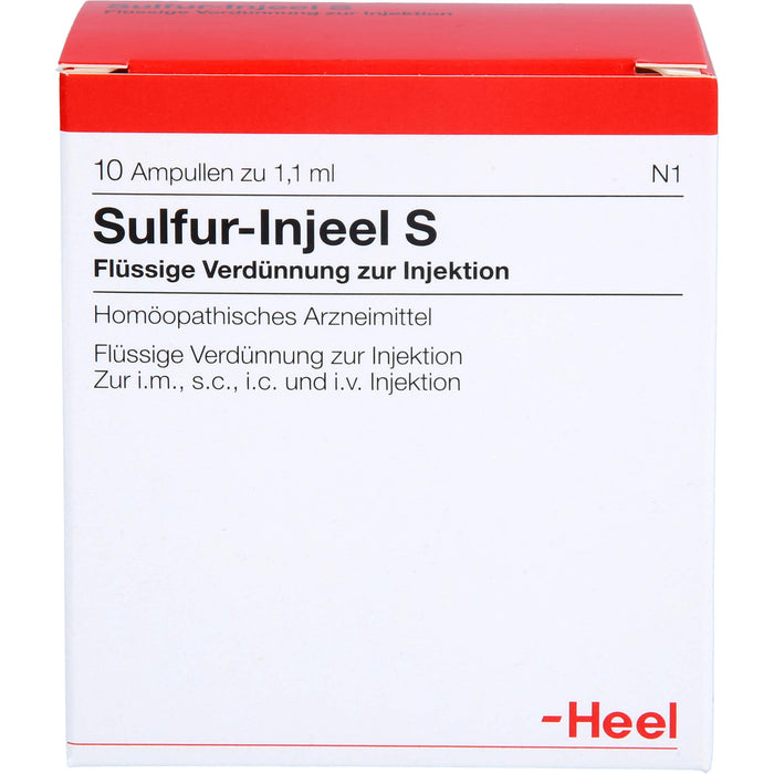 Sulfur-Injeel S Inj.-Lsg., 10 St AMP