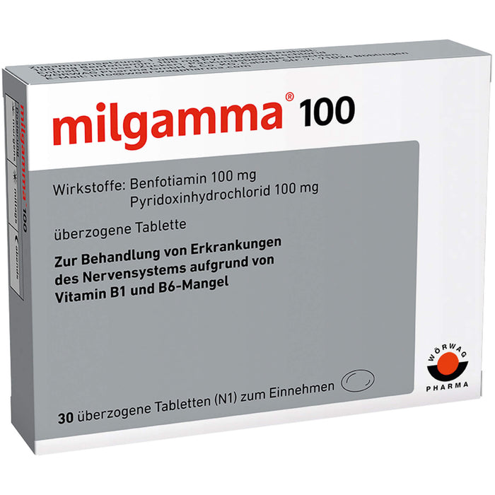 milgamma 100 Tabletten, 30 pcs. Tablets