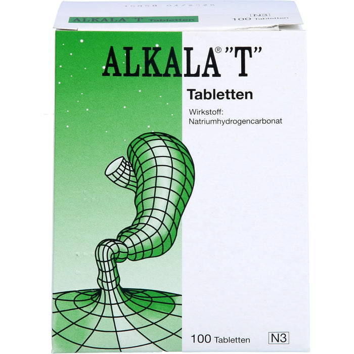 ALKALA T Tabletten bei Sodbrennen und säurebedingten Magenbeschwerden, 100 St. Tabletten