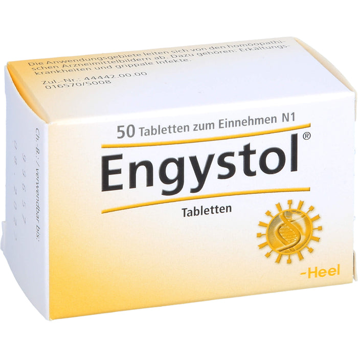 Engystol Tabletten bei Erkältungskrankheiten, 50 pc Tablettes