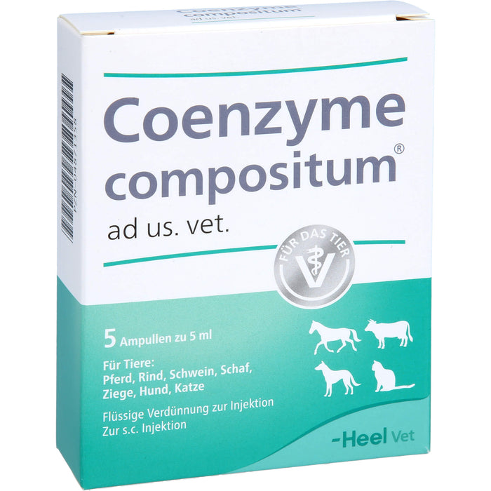 Heel Coenzyme compositum ad us. vet. Ampullen, 5 pcs. Ampoules