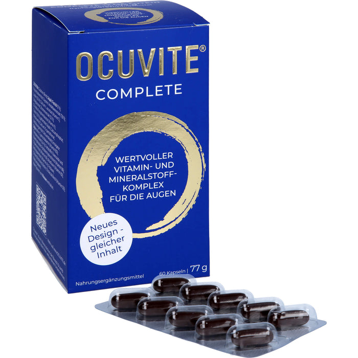 Ocuvite Complete 12 mg Lutein Kapseln, 60 pcs. Capsules